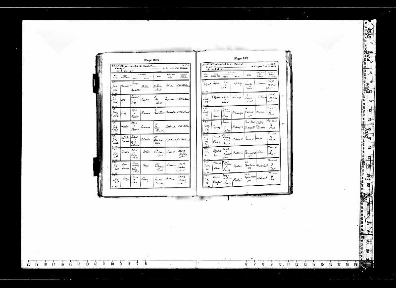 Repington (Fanny Jane) 1885 Baptism Record